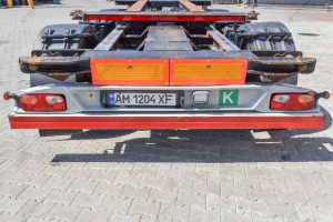 Container trailer Kogel SW24