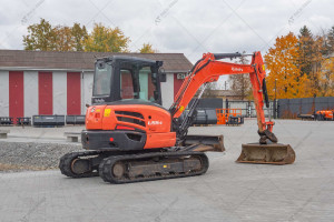 Мини экскаватор Kubota U55-4 2019 г. 33,8 кВт. 2717 м/ч., №4937