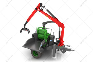 Дереводробарка Heizohack HM 8-400 KFL №6526