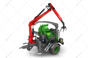 Дереводробарка Heizohack HM 8-400 KFL №6526