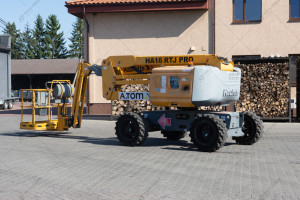 Коленчатый подъемник Haulotte HA16RTJPRO 4WD 2015 г. 26,5 кВт. 1795 м/ч. № 5429