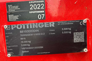 Посівний комплекс Pottinger Terrasem V 6000 2022 р.