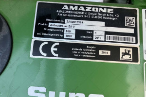 Amazone ZA-V 2600 2019 y. 