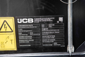 Телескопический погрузчик JCB 540-140 2022 г. 55 кВт * 4570 м/ч. №6724 B