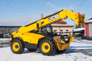 Телескопический погрузчик JCB 540-140 Hi-Viz 2021 г. 55 кВт. 3643 м/ч., №5117  B