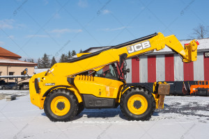 Телескопический погрузчик JCB 540-140 Hi-Viz 2021 г. 55 кВт. 3643 м/ч., №5117  B