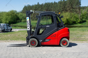 Вилковий навантажувач Linde H25T-02 2017 р. 7 629 м/г. № 6719