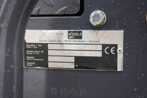 Асфальтоукладчик Vogele Super 1303-2  2008 г. 6700 м/ч., №2682 