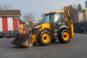 Екскаватор навантажувач JCB 4CX 2016 р. 5770 м/г., №5045