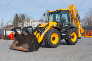 Экскаватор погрузчик JCB 4CX 2016 г. 5770 м/ч., №5045 B