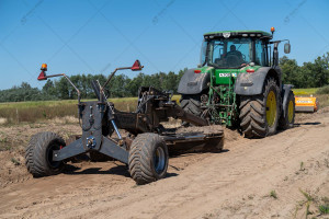 Грейдер / відвал причіпний на трактор A.TOM