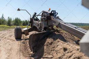 Грейдер / відвал причіпний на трактор A.TOM