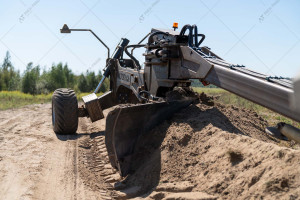 Грейдер / відвал причіпний на трактор A.TOM