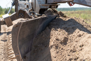 Грейдер / відвал причіпний на трактор A.TOM
