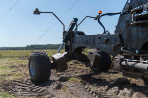 Грейдер / відвал причіпний на трактор A.TOM