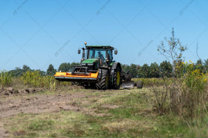 Грейдер / відвал причіпний на трактор A.TOM