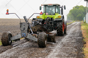 Грейдер / відвал причіпний на трактор A.TOM