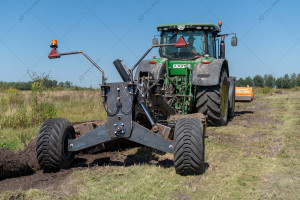 Грейдер / відвал причіпний на трактор A.TOM