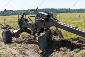 Грейдер / відвал причіпний на трактор A.TOM