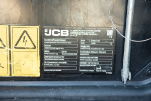 Телескопічний навантажувач JCB 535-125 2018 р. 55 кВт * Sway 3996 м/год. № 5478 B