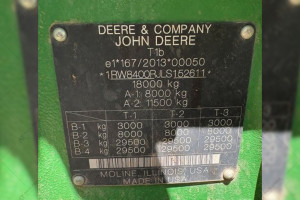 Трактор John Deere 8400R 2020 г. 4151 м/год.