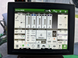 Трактор John Deere 8400R 2020 г. 4153,1 м/год. № 5629 Трактор John Deere 8400R 2020 г. 4153,1 м/год. № 5629