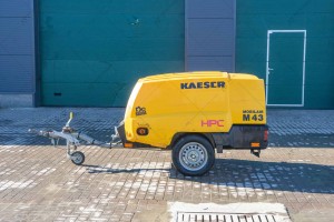 Компрессор Kaeser M43PE  2017 г. 30,1 кВт. 369,8 м/ч., № 3539