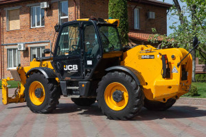 Телескопический погрузчик JCB 540-140 Hi-Viz 2019 г. 55 кВт. 2745 м/ч., №4289 