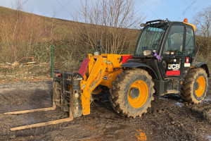 Телескопический погрузчик JCB 531-70 2018 г. 3787 м/ч. БРОНЬ