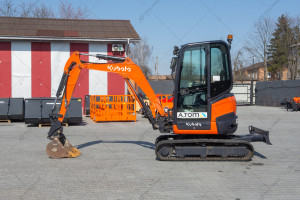 Міні екскаватор Kubota U27-4 2018 р. 15,5 кВт. 1931 м/г., № 3813 