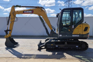 Мини экскаватор XCMG XE60GA 2023 г. 7 м/ч.