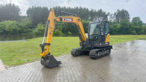 Мини экскаватор XCMG XE60GA 2023 г. 10 м/ч. №6523