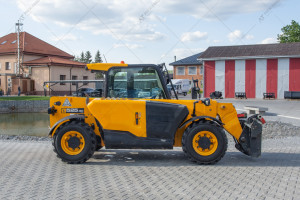 Телескопический погрузчик JCB 525-60 Hi-Viz 2018 г. 54.5 кВт. 3841 м/ч., №5288