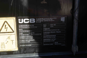 Телескопический погрузчик JCB 533-105 2018 г. 55 кВт * 4581 м/ч. №6709