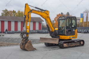 Гусеничный экскаватор JCB 85Z-1 2015 г. 48 кВт. 5855 м/ч., №4938