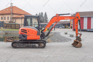 Мини экскаватор Kubota U48-4 2011 г. 29,8 кВт. 5837.5м/ч.  № 5110