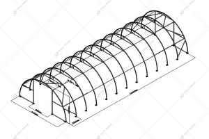 Тентовий ангар Suihe 308515R