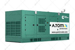 Diesel generator Cummins C900D5 720/656 kW closed type 