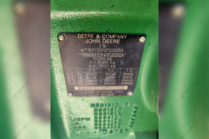 Трактор JOHN DEERE 8345R 2020 г. 345 л.с. 4950 м/ч.