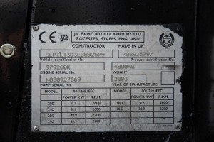 Погрузчик JCB TLT30D  2003 г. 31,8 кВт. 6253 м/ч., №2869 БРОНЬ