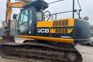 Гусеничний екскаватор JCB JS220 LC 2010 р.128,4 кВт 4868 м/год.