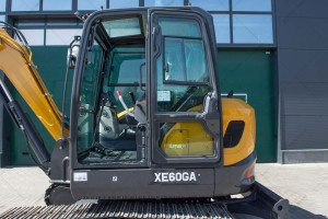 Мини экскаватор XCMG XE60GA 2023 г. 35,9 кВт. 4 м/ч., №4286 