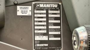 Телескопический погрузчик Manitou MRT 2550+ 2016 г. 3115 м/ч. № 5673
