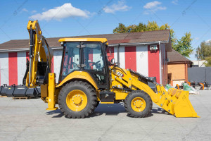 Экскаватор погрузчик Caterpillar 424 2025 г. 8 м/ч. № 5527 B