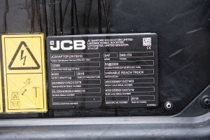 JCB  540-170 2018 y. 55 kW. 1687 m/h., № 3552  RESERVED