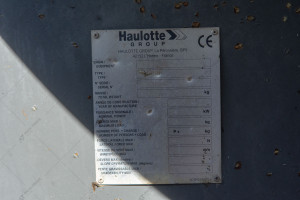 Коленчатый подъемник Haulotte HA20PX 2009 г. 38 кВт. 4492 м/ч., №4386 