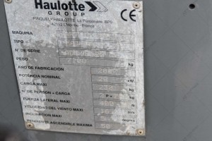Haulotte HA16PXNT  2007 y., № 2998