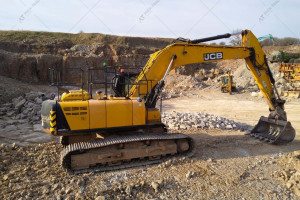 JCB JS220 LC T4F 2017 y. 129 kW 6154 m/h.