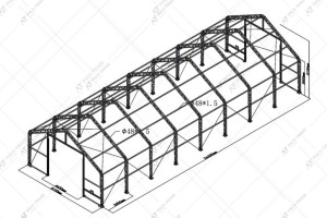 Suihe 308020DP Storage Shelter