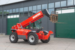 Телескопический погрузчик Manitou MT1235 2008 г. 61,5 кВт. 5770 м/ч., №4339